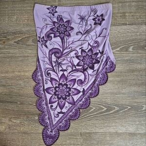 Strapless Asymmetrical top